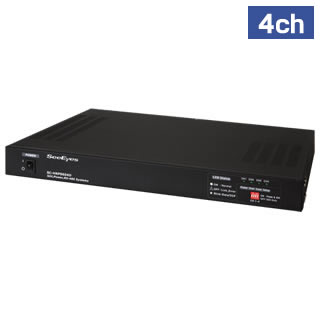 HD-SDI 4ch 電源供給用受信機（制御付）