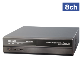 8ch HD-SDI HYBRID DVR